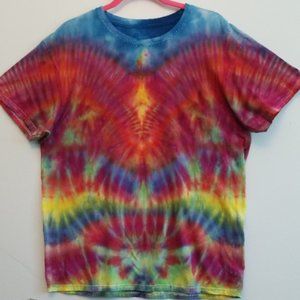Men's L, NWT, One-of-a-kind, Hand tied & dyed Tee